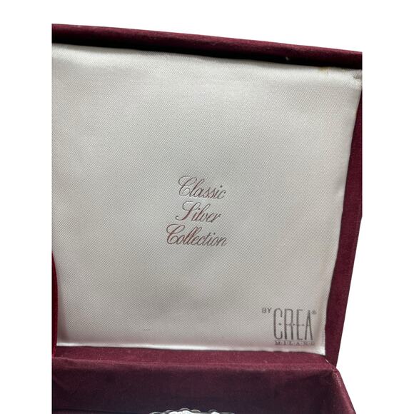 Vintage Crea Design Milano Silver Plated Set of 6 Coasters 3 3/4” - Picture 3 of 6